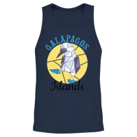 Galapagos Islands Unisex Tank Top - Navy – 2