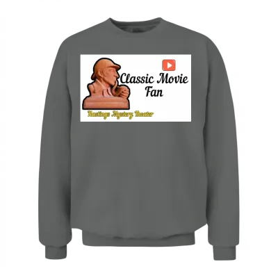 Classic Movie Fan Sherlock Hastings Mystery Unisex Sweatshirt - Graphite Heather