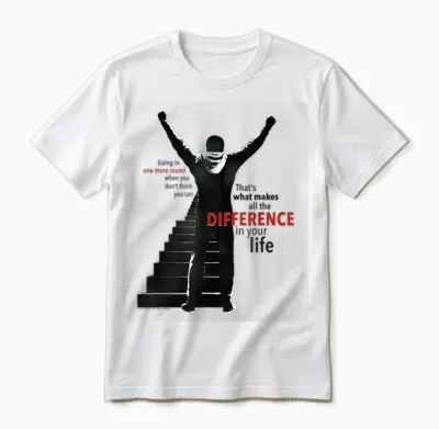Rocky Makes the Difference Unisex T-Shirt - White