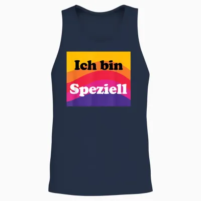 Funny Sayings Funny Festival Fun Celebration Unisex Tank Top - Navy