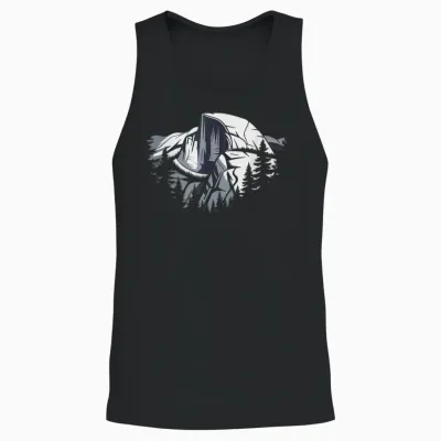 Altitude Du Half Dome Randonneur De Sommet Unisex Tank Top - Black