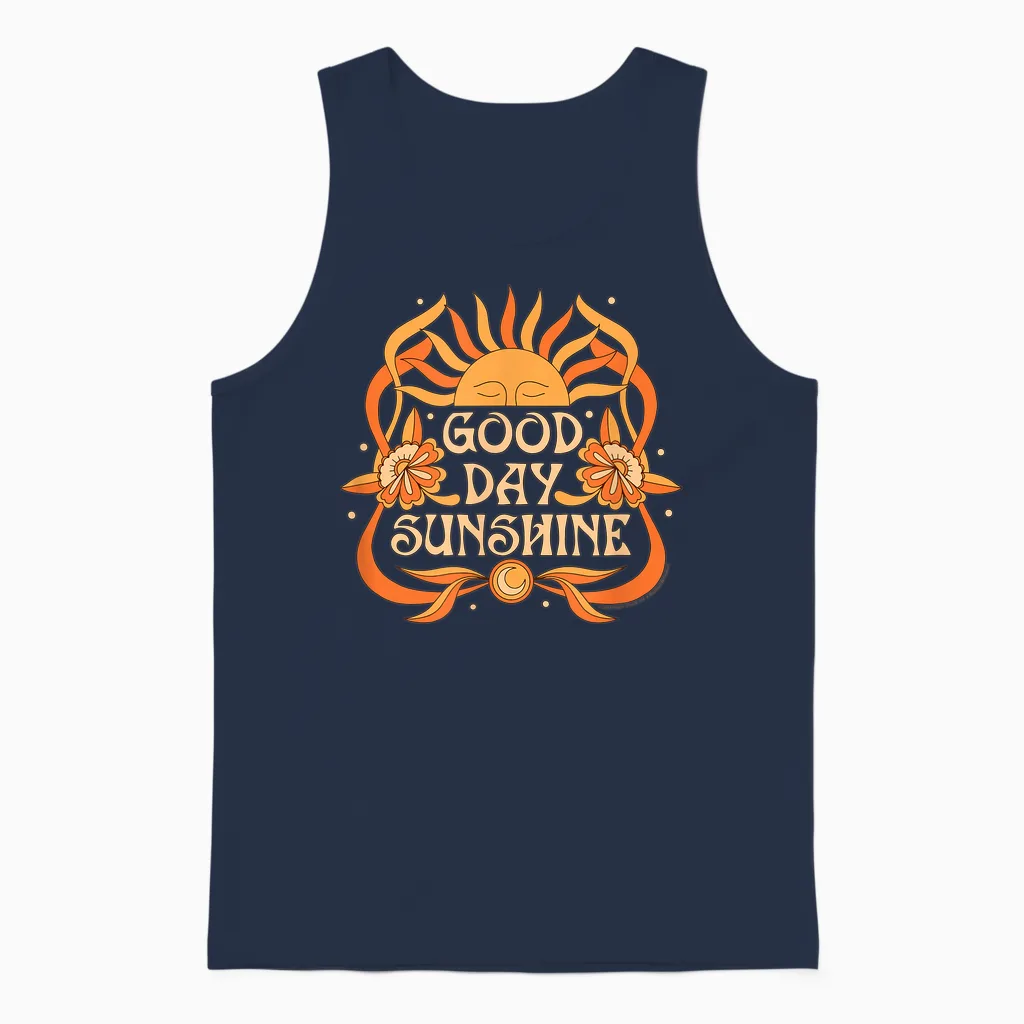 Die Beatles - Guten Tag Sonnenschein Unisex Tank Top in Navy