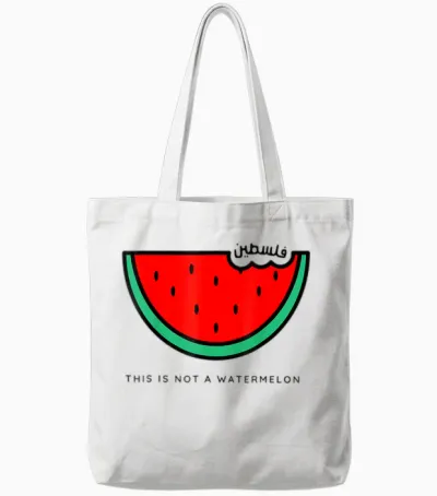 Kollektion 'this Is Not a Watermelon' Tote Bags - White