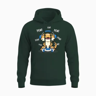 Bearded Dragon Unisex Hoodie - Forest
