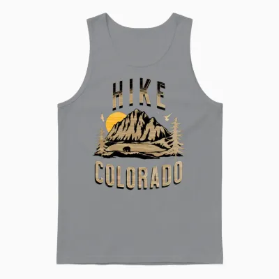 Colorado Hiking Unisex Tank Top - Sport Grey
