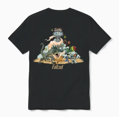 Fallout - New Vegas Unisex T-Shirt - Black