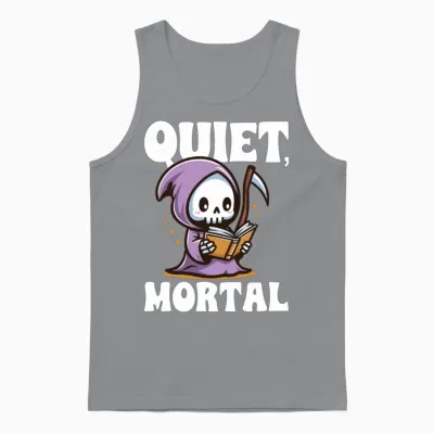 Quiet Mortal Unisex Tank Top - Sport Grey