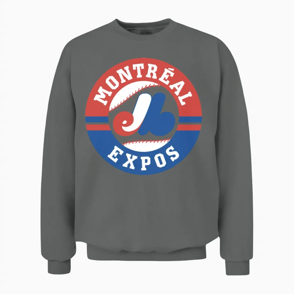 Montreal Expos 1969 Unisex Sweatshirt - Graphite Heather