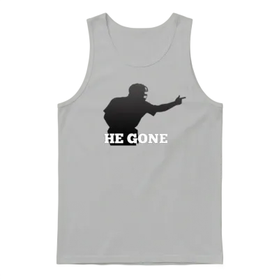 Umpire Strike 3 Unisex Tank Top - Ash
