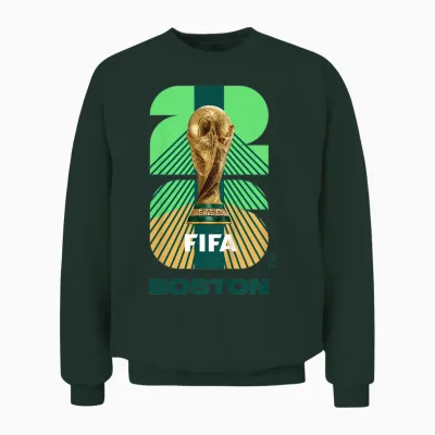 Enfant Coupe Du Monde Fifa 26 Boston Trophy Couleur Unisex Sweatshirt - Forest