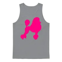 Poodle Unisex Tank Top - Sport Grey – 1