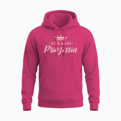 Women's Schlager Party Princess T-Shirt, Black, S Unisex Hoodie - Heliconia