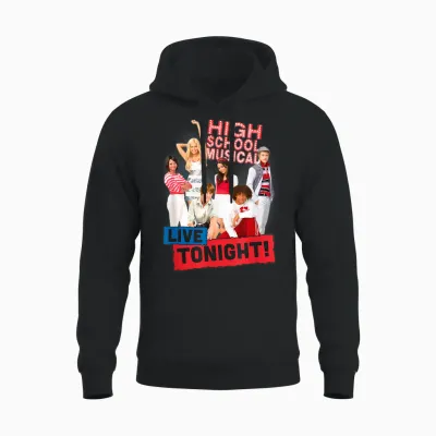 High School Musical Live Tonight Unisex Hoodie - Black