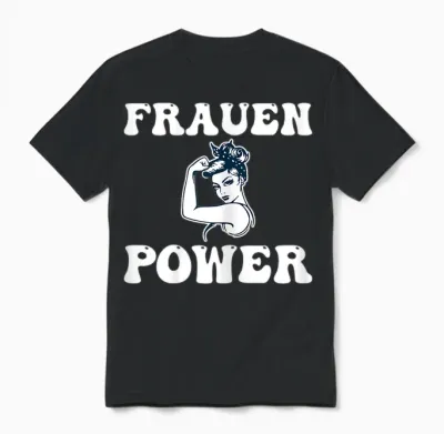 Women's Gift Women's Day World Women's Day Girlfriend T-Shirt, Black Unisex T-Shirt - Black