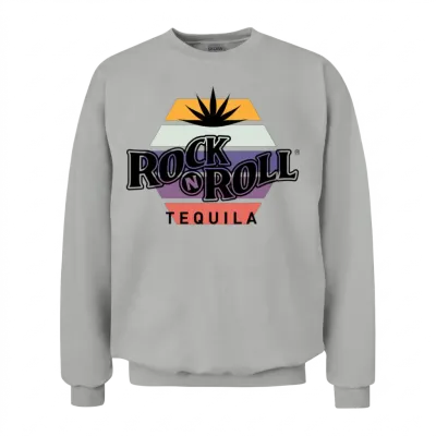 Rock N Roll Tequila Third Collection Unisex Sweatshirt - Ash