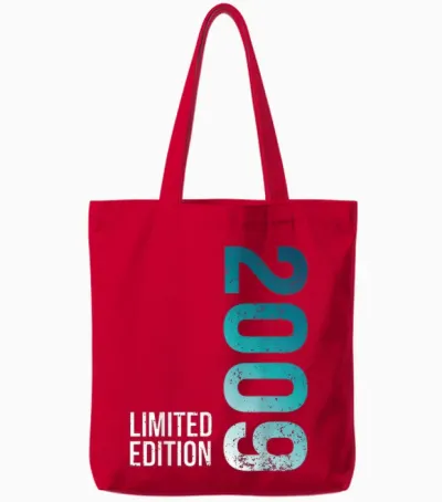 17 Geburtstag Junge Jungen Dekoration 2009 17er Geburtstag Tote Bags - Red