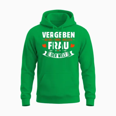 Malle Vergeben an Die Wundervollste Frau Mallorca Unisex Hoodie - Irish Green