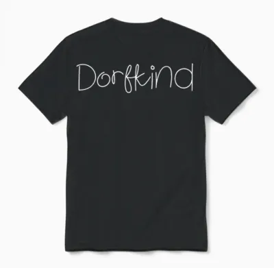 Dorfkinder Dorfkind Dorf Tracht Landleben Bauer Landwirt Unisex T-Shirt - Black