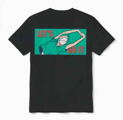 Let's Do It. Unisex T-Shirt - Black