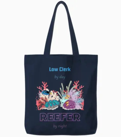Reefer 20230109t223924506 Retro Tote Bags - Navy