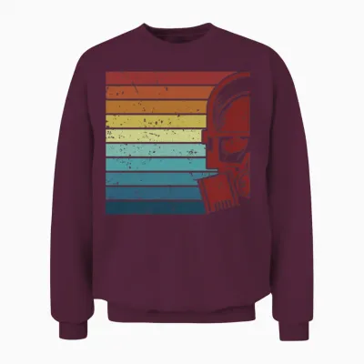 Retro Uranium Nuclear Power Plant Energy Nuclear Unisex Sweatshirt - Maroon