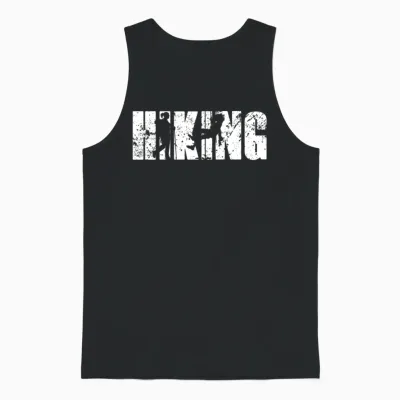 Hiking Unisex Tank Top - Black
