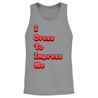 Attitude Girl Saying Unisex Tank Top - Sport Grey – 2