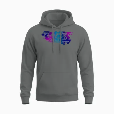 Graffiti Piece - Dark Unisex Hoodie - Graphite Heather