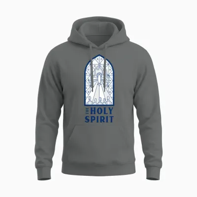 The Holy Spirit Unisex Hoodie - Graphite Heather