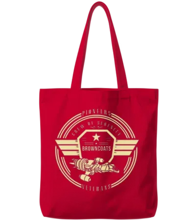 Crew of Serenity Firefly Tote Bags - Red