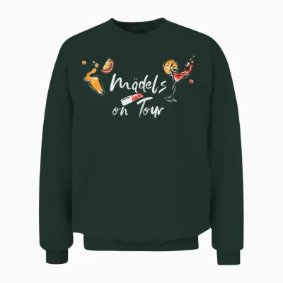 Women's Girls on Tour Girls Trip Girls Holiday Unisex Sweatshirt - Forest