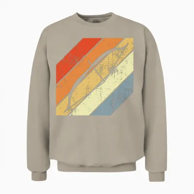 Retro Archery Sport Unisex Sweatshirt - Sand