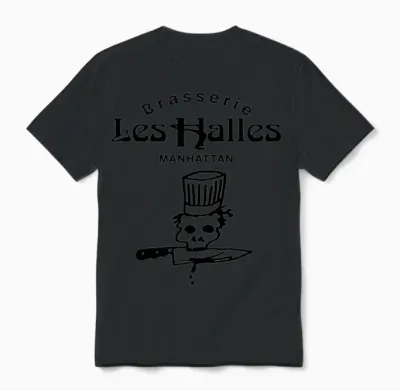 Les Halles Manhattan Unisex T-Shirt - Black