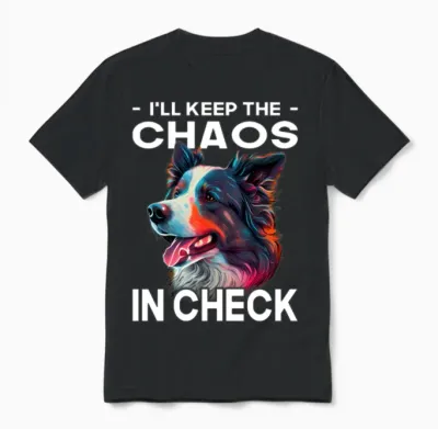 Border Collie - Dog Lover - Dog Owner Unisex T-Shirt - Black