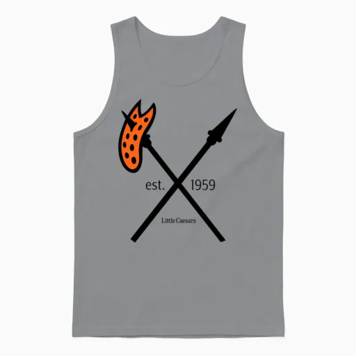Little Caesars Est 1959 Unisex Tank Top in Sport Grey