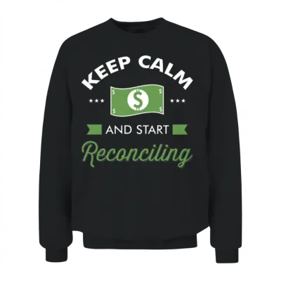 Accountant Accounting Gift Idea Funny Accountancy Unisex Sweatshirt - Black