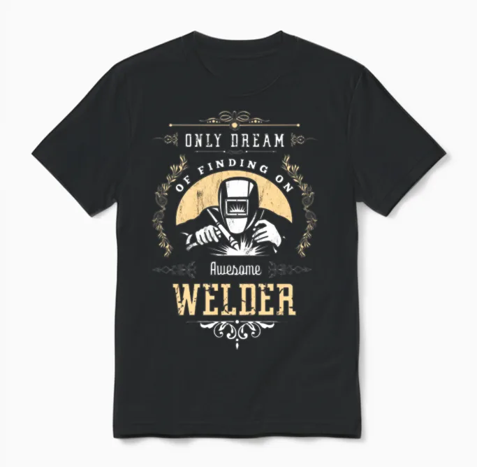 Welder Mans - Welders Unisex T-Shirt in Black