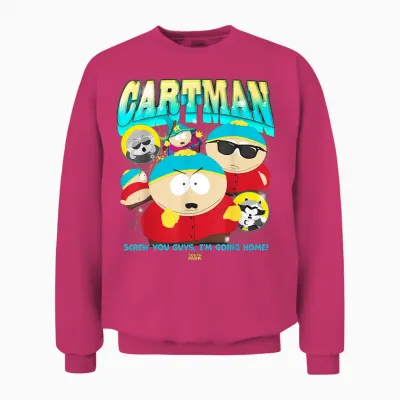 South Park Eric Cartman Screw You Guys I'm Going Home! Unisex Sweatshirt - Heliconia