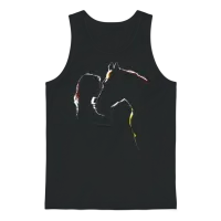 Horse Girl - Horse Lover Lovers Unisex Tank Top - Black – 1