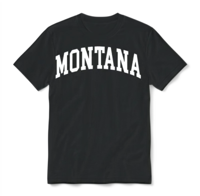 Montana Unisex T-Shirt - Black