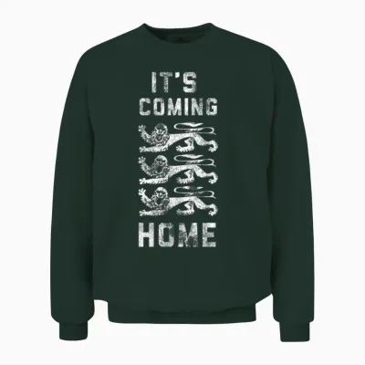 It's Coming Home Football T-Shirt England Unisex Sweatshirt - Forest