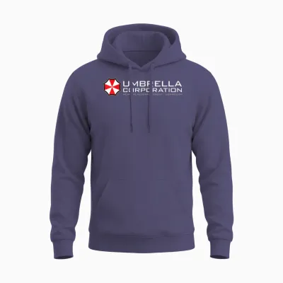 Umbrella Corporation Logo Unisex Hoodie - Heather Sport Dark Navy