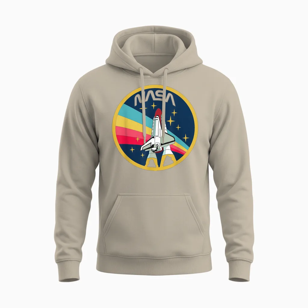 Nasa Artemis Ii Nasa Nasa Artemis Ii Nasa Unisex Hoodie in Sand