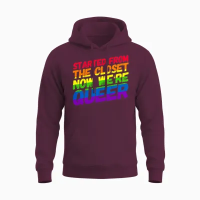 Homosexuality Gay Pride Lgbt Csd Unisex Hoodie - Maroon