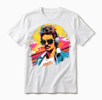 Retro Vision Unisex T-Shirt - White