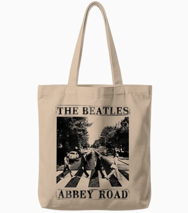 Die Beatles - Abbey Road Tote Bags in Natural