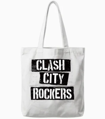 Der Kampf - Clash City Rockers Tote Bags - White