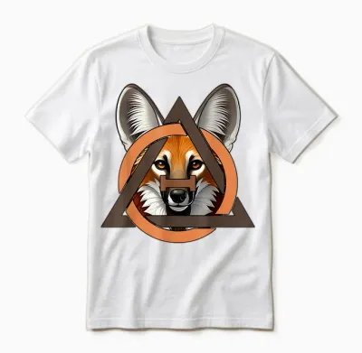 Therian Du Loup à Crinière Unisex T-Shirt - White