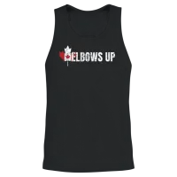 Elbows Up Canada Unisex Tank Top - Black – 2
