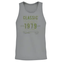 Classic 1979 – Timeless Vintage Edition Unisex Tank Top - Sport Grey – 2